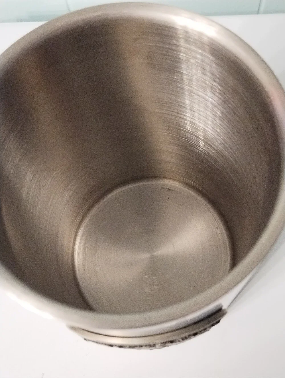 Brushed Stainless Steel Deer Embossed Wine Cooler Or Chiller